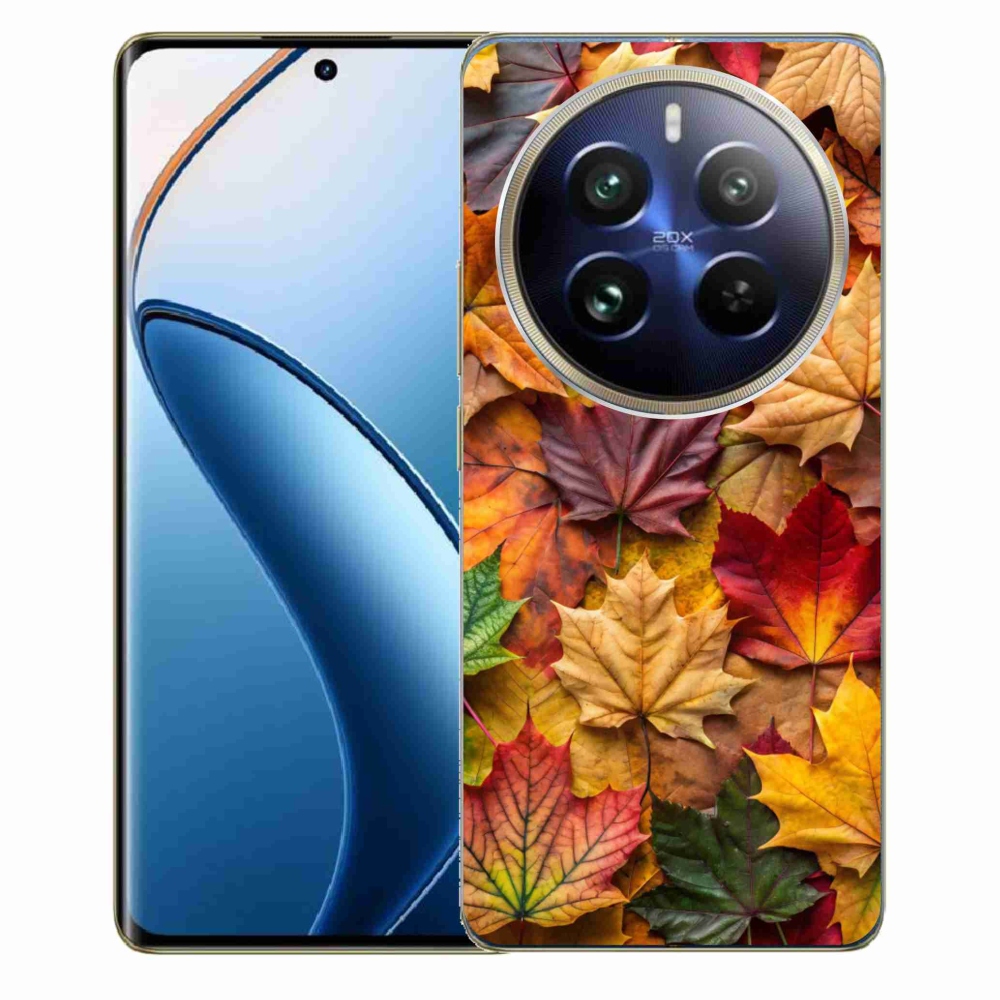 Gélový kryt mmCase na Realme 12 Pro 5G/12 Pro+ 5G - javorové listy 2