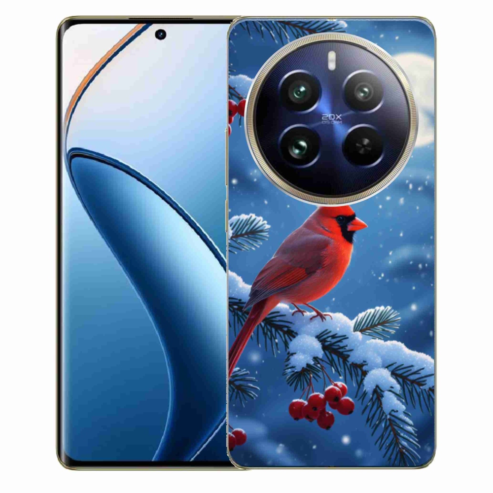 Gélový kryt mmCase na Realme 12 Pro 5G/12 Pro+ 5G - kardinál červený