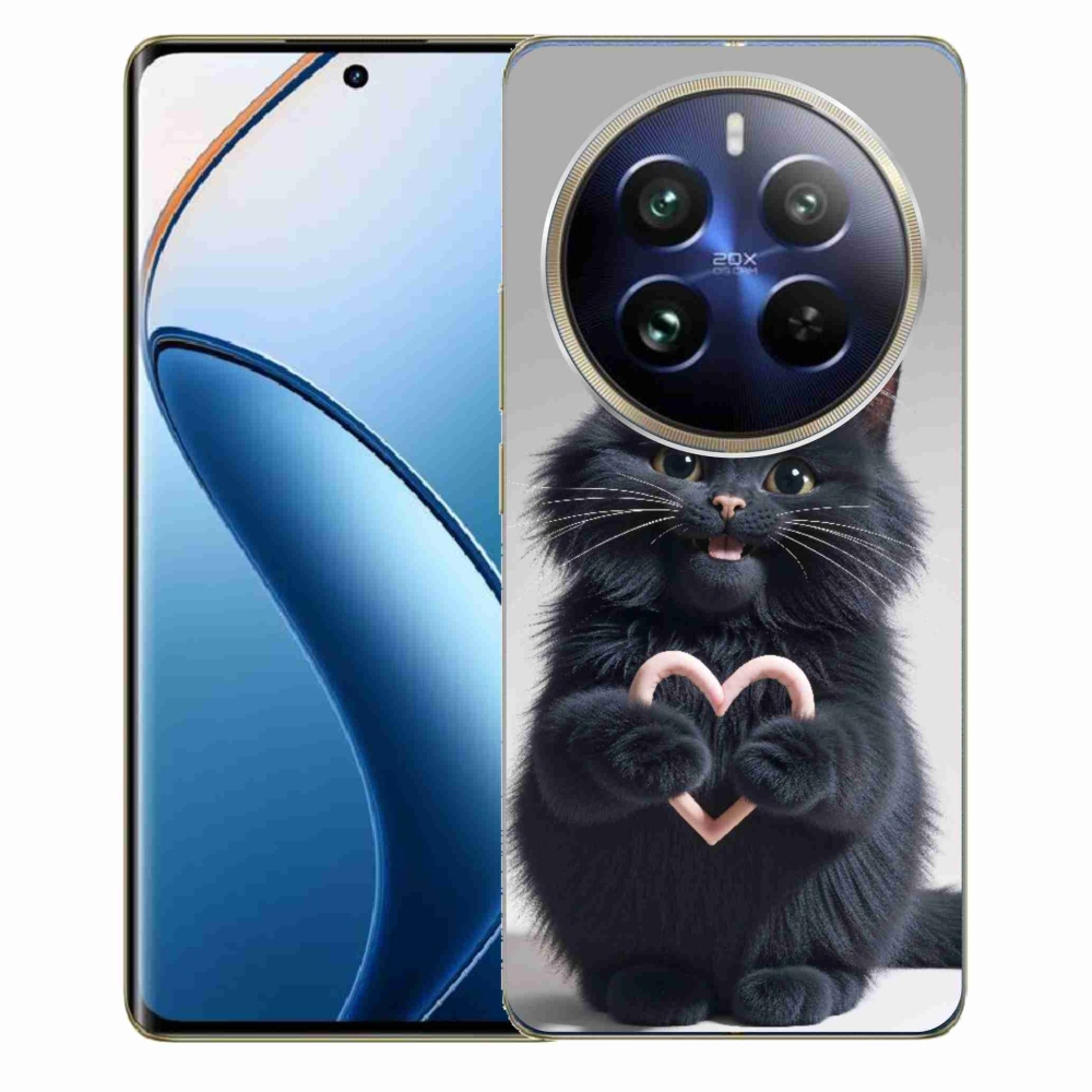 Gélový kryt mmCase na Realme 12 Pro 5G/12 Pro+ 5G - mačacia láska 3
