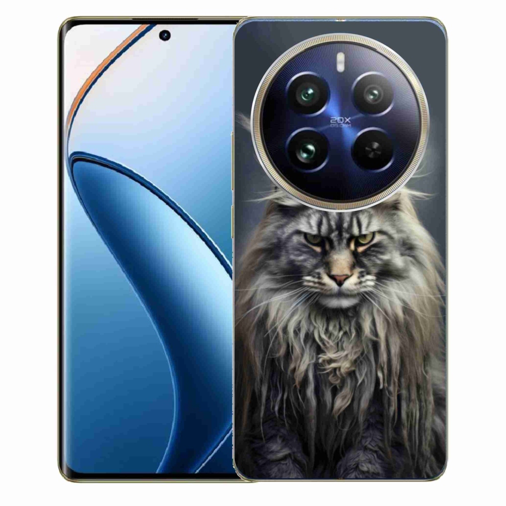 Gélový kryt mmCase na Realme 12 Pro 5G/12 Pro+ 5G - mačacie pohľad 4