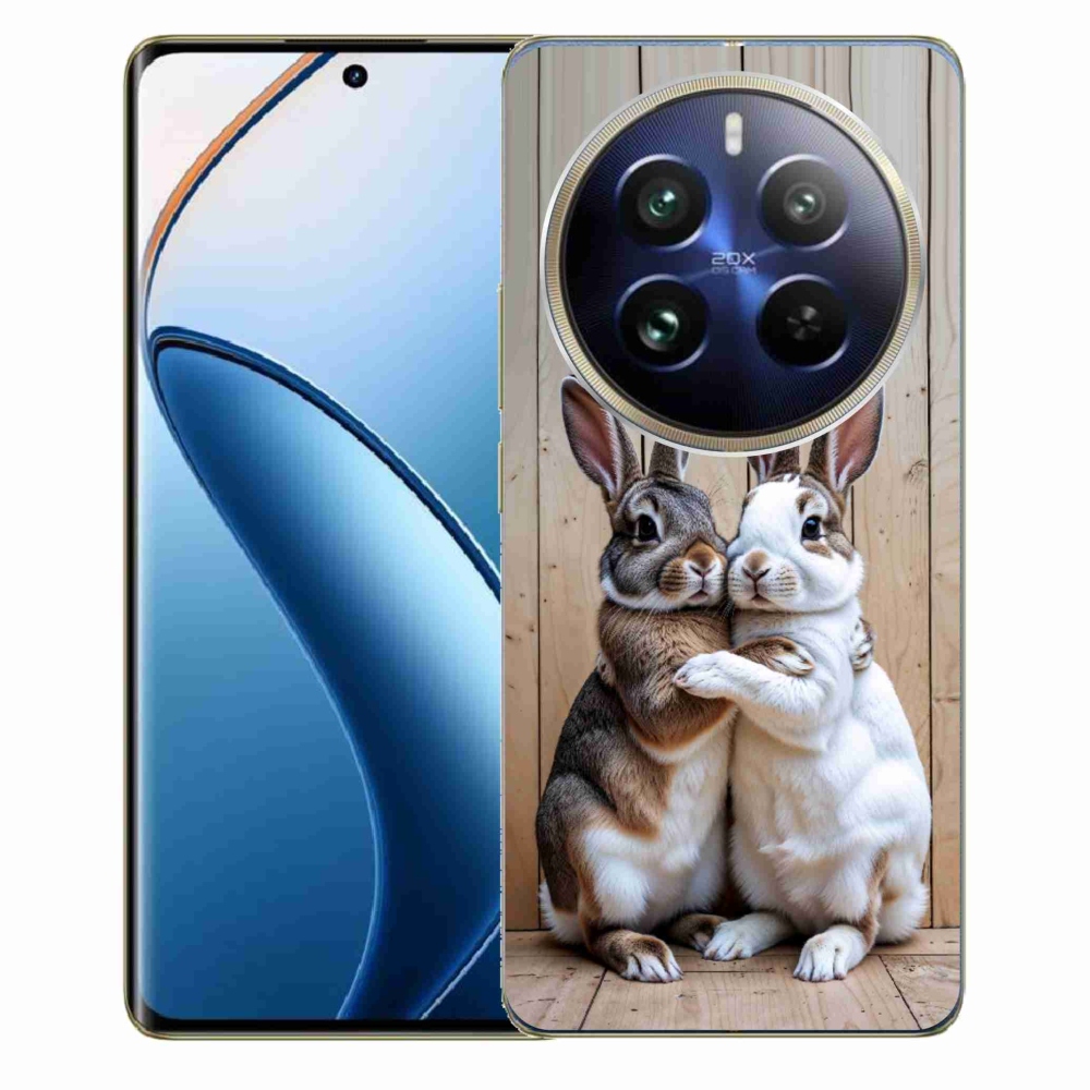 Gélový kryt mmCase na Realme 12 Pro 5G/12 Pro+ 5G - králičie pár