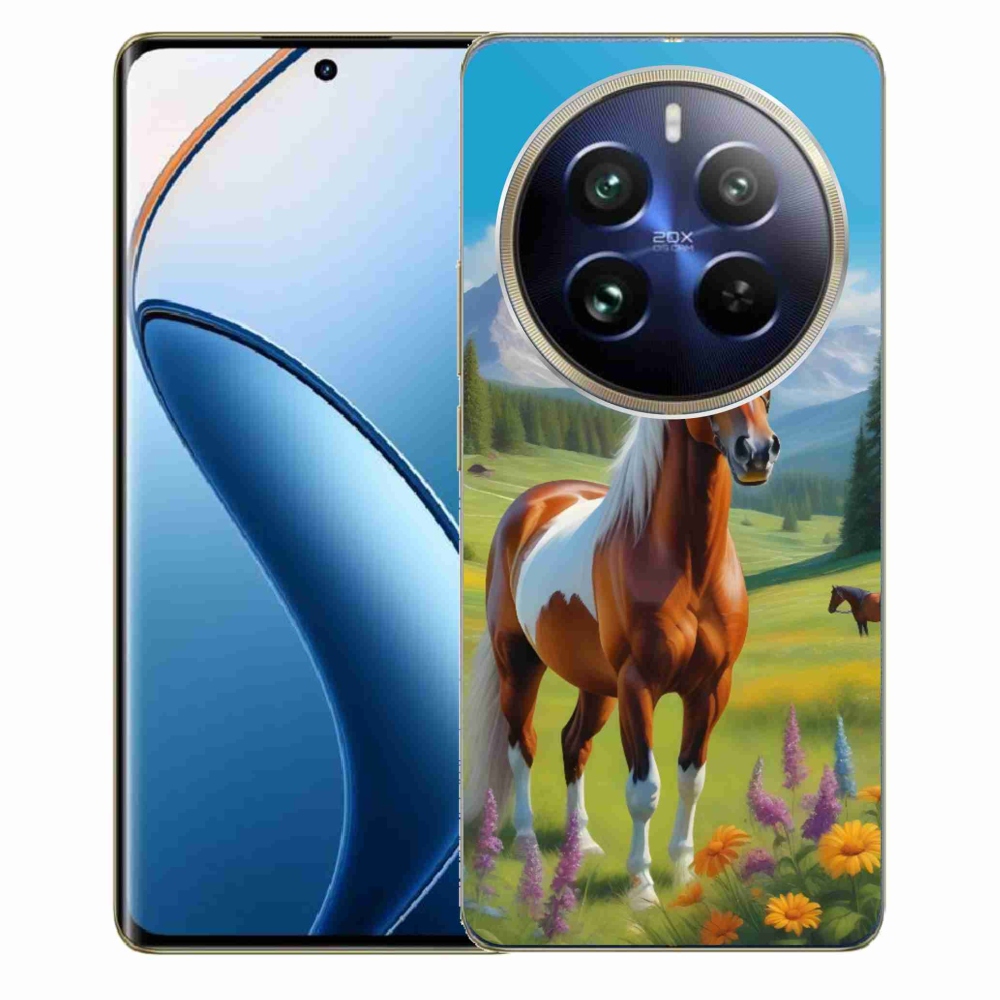 Gélový kryt mmCase na Realme 12 Pro 5G/12 Pro+ 5G - kôň na lúke