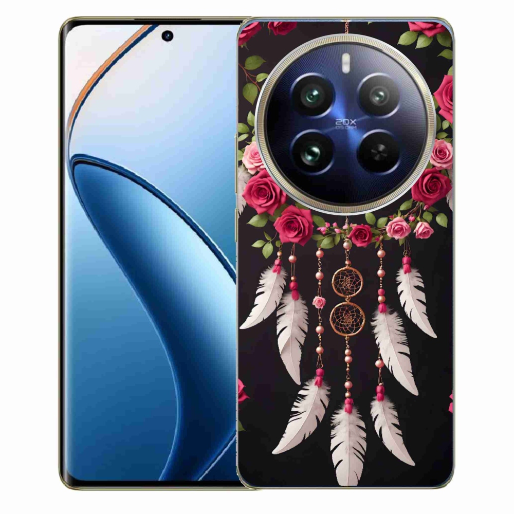 Gélový kryt mmCase na Realme 12 Pro 5G/12 Pro+ 5G - lapač snov s ružami