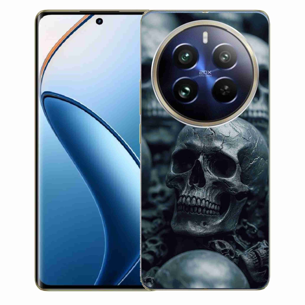 Gélový kryt mmCase na Realme 12 Pro 5G/12 Pro+ 5G - lebka 2