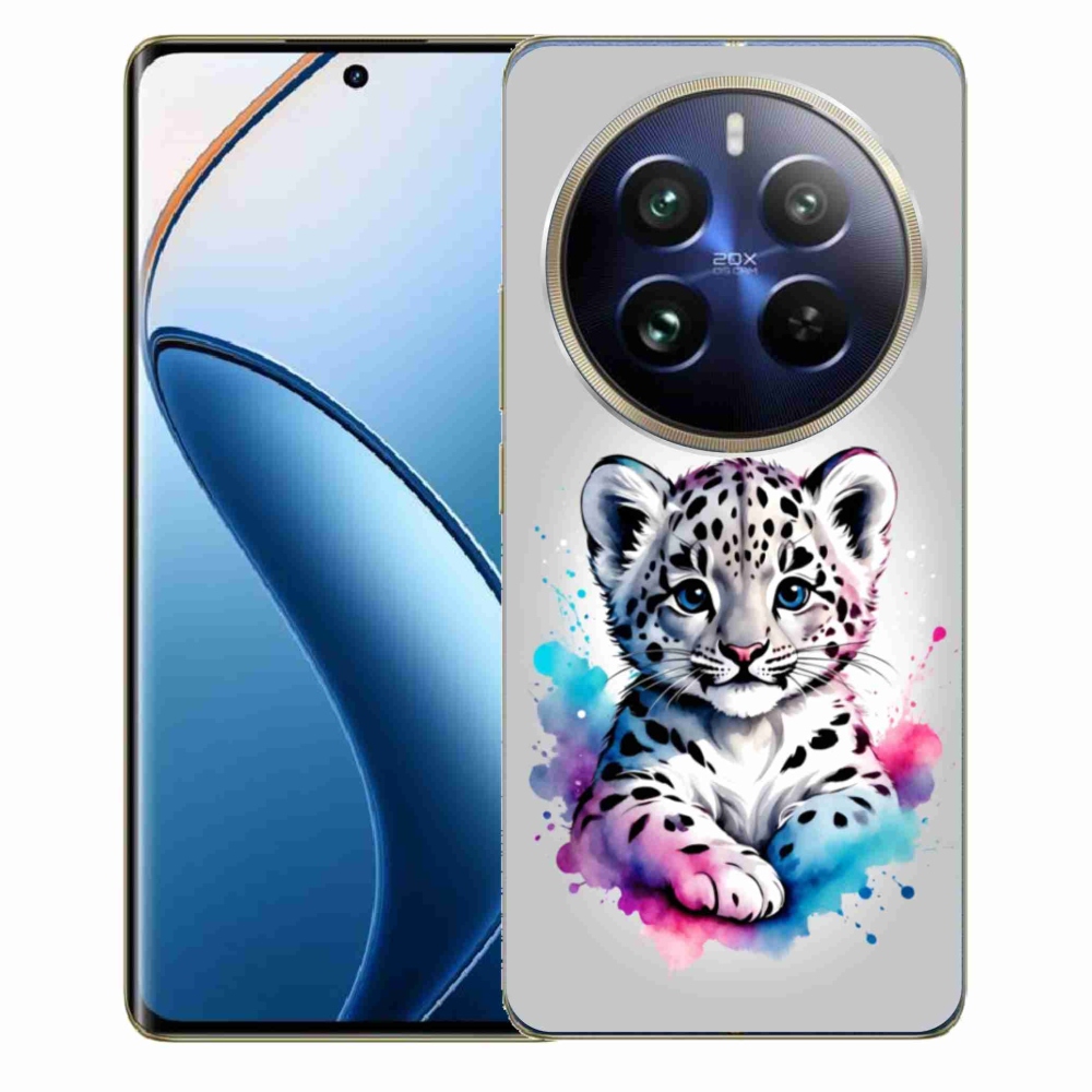 Gélový kryt mmCase na Realme 12 Pro 5G/12 Pro+ 5G - leopardie mláďa
