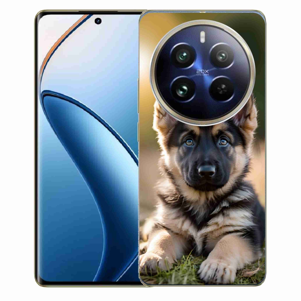 Gélový kryt mmCase na Realme 12 Pro 5G/12 Pro+ 5G - nemecký ovčiak v prírode