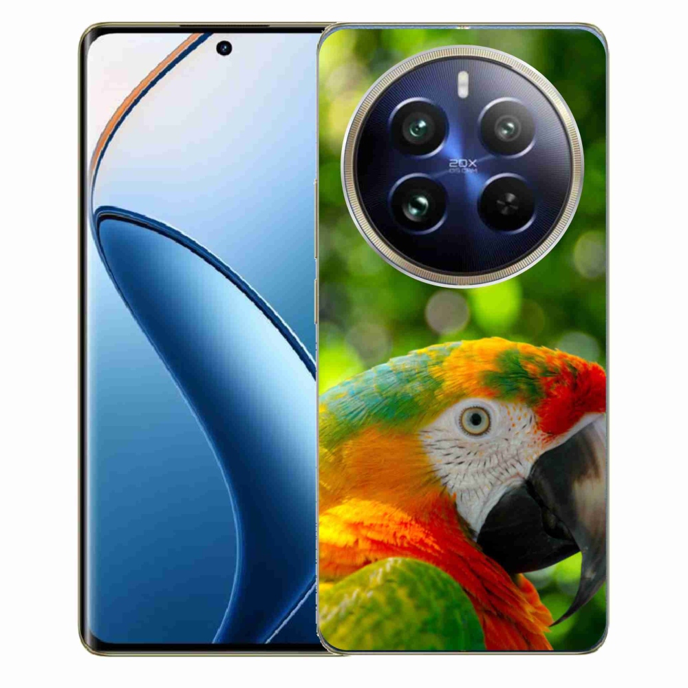Gélový kryt mmCase na Realme 12 Pro 5G/12 Pro+ 5G - papagáj ara 3