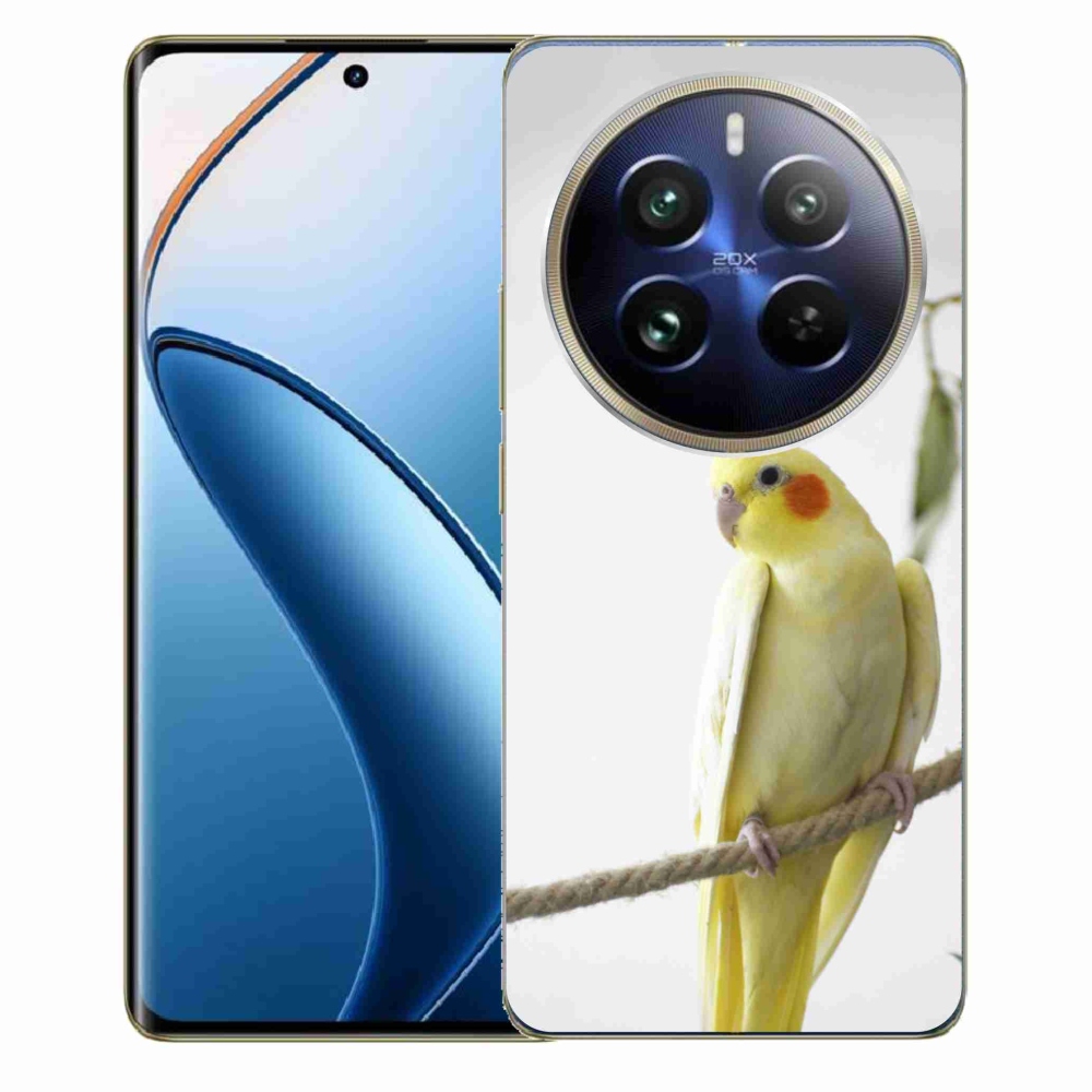 Gélový kryt mmCase na Realme 12 Pro 5G/12 Pro+ 5G - papagáj korela chocholatá