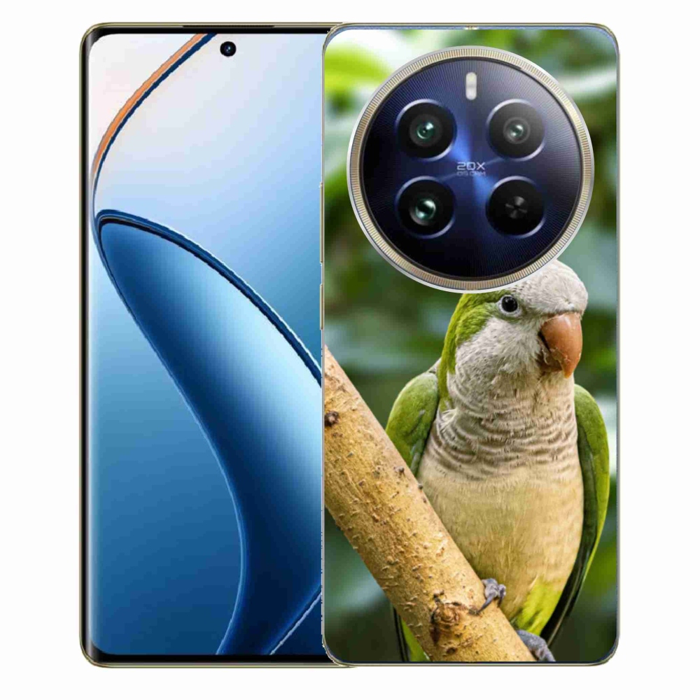 Gélový kryt mmCase na Realme 12 Pro 5G/12 Pro+ 5G - papagáj mníšok