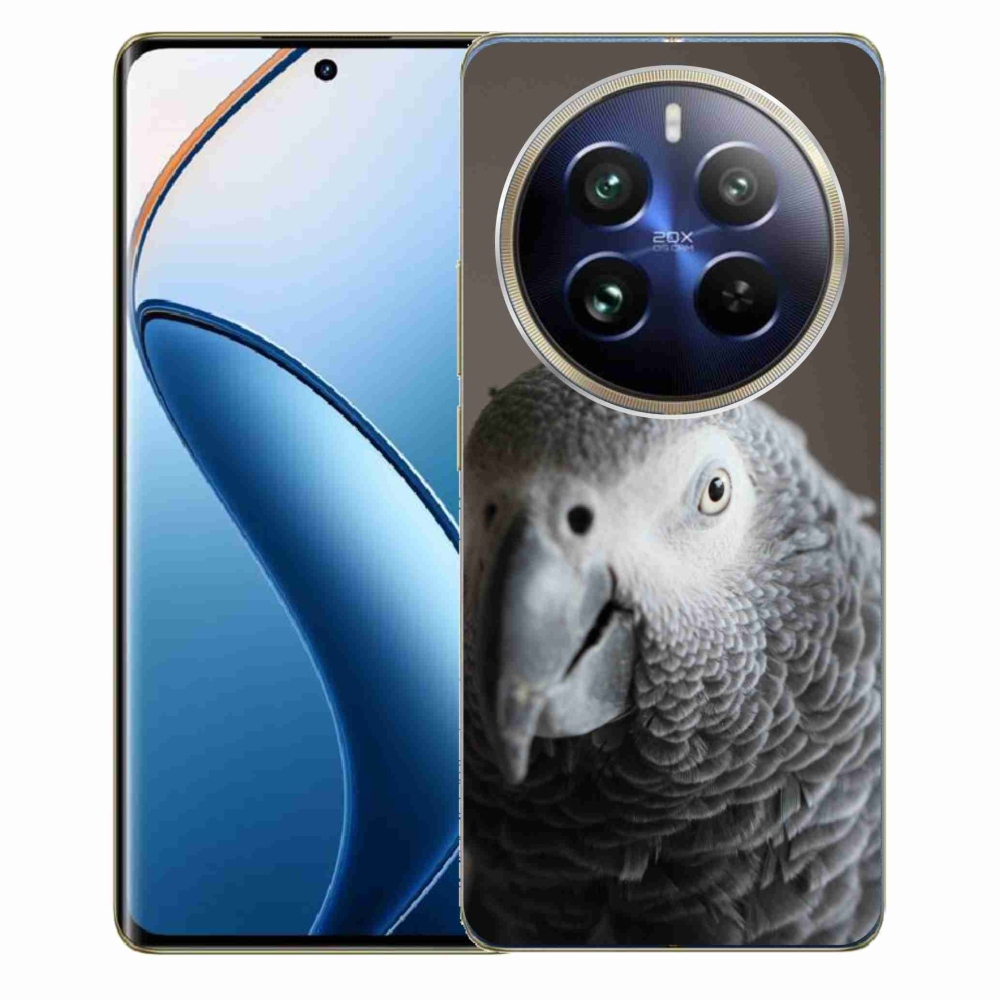 Gélový kryt mmCase na Realme 12 Pro 5G/12 Pro+ 5G - papagáj žako 2