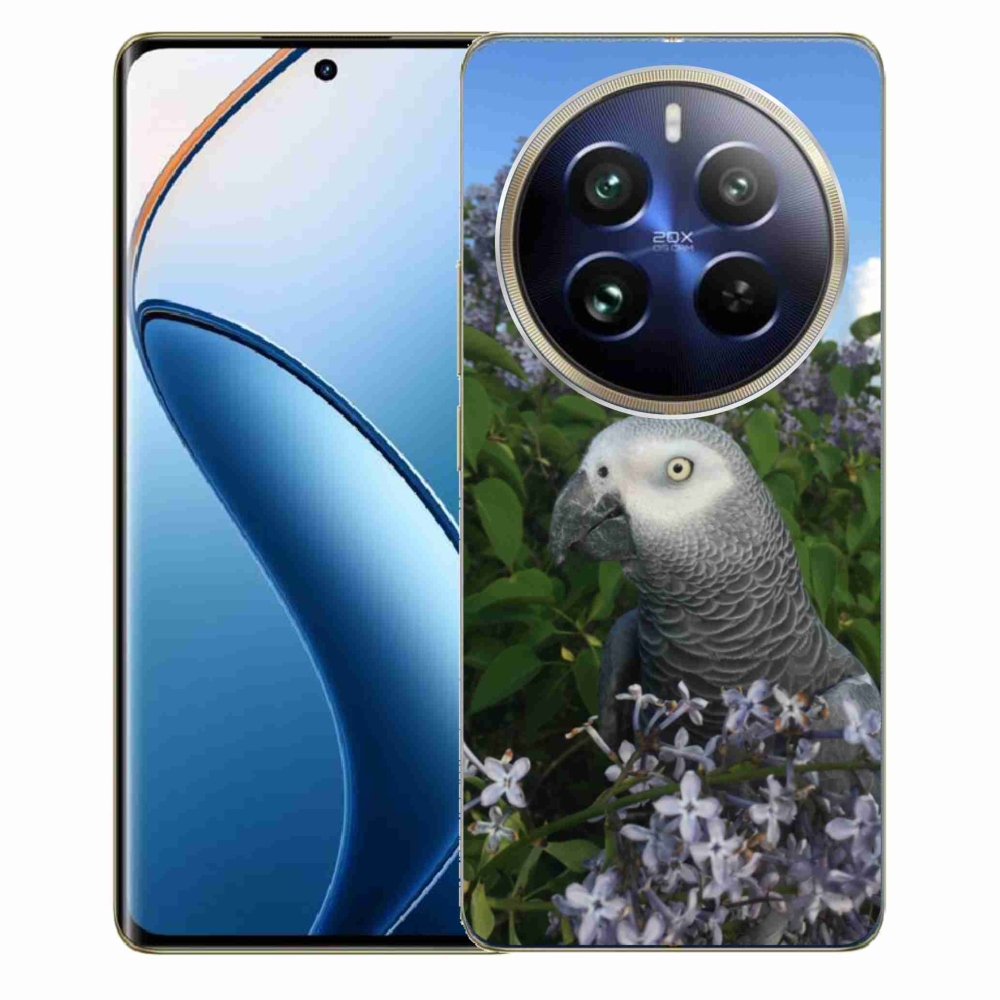 Gélový kryt mmCase na Realme 12 Pro 5G/12 Pro+ 5G - papagáj žako