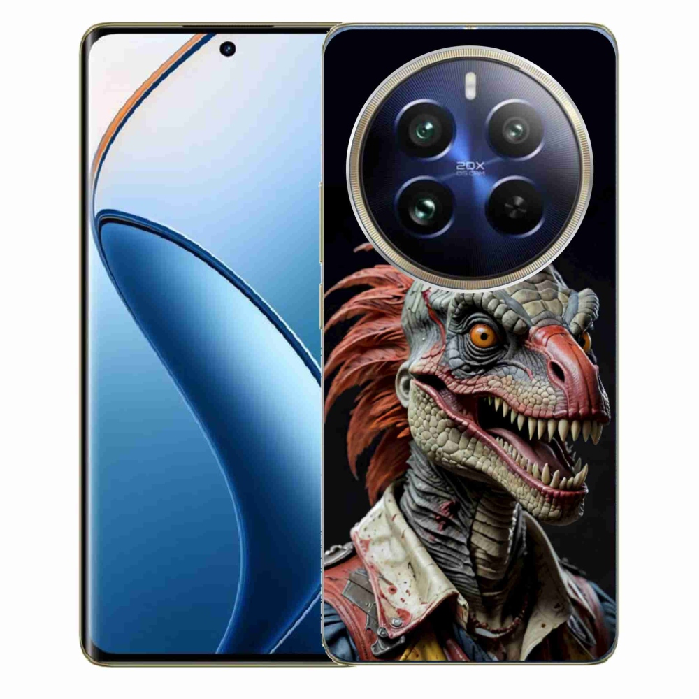 Gélový kryt mmCase na Realme 12 Pro 5G/12 Pro+ 5G - punk dinosaurus