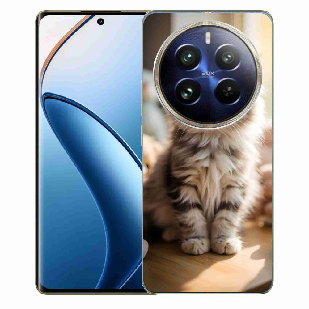 Gélový kryt mmCase na Realme 12 Pro 5G/12 Pro+ 5G - roztomilé mačiatko 10