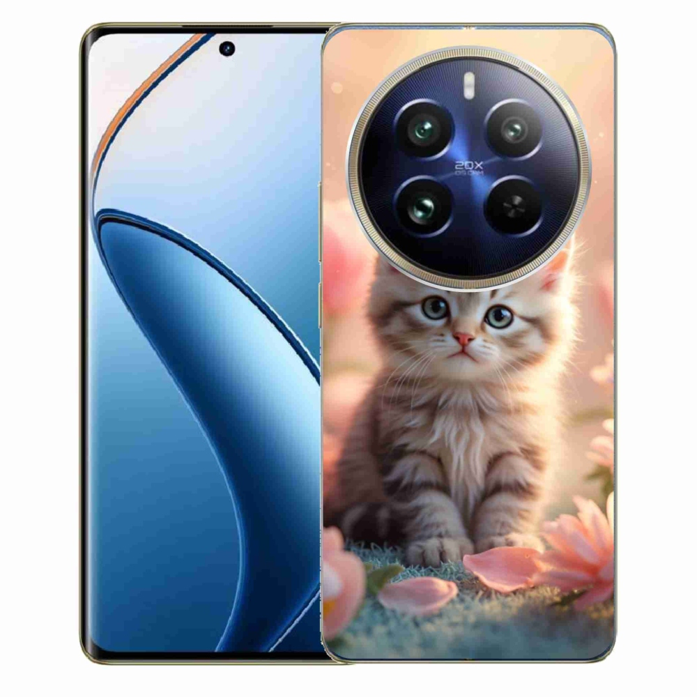 Gélový kryt mmCase na Realme 12 Pro 5G/12 Pro+ 5G - roztomilé mačiatko 8