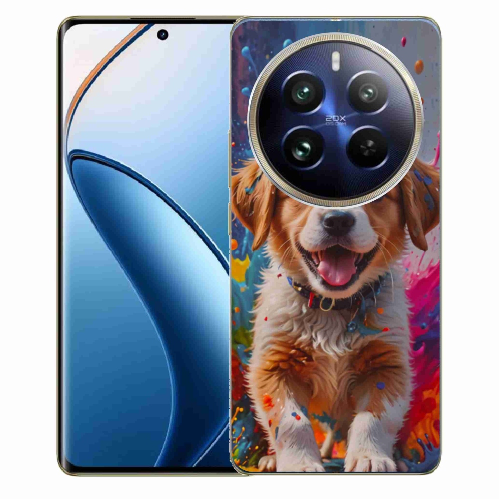 Gélový kryt mmCase na Realme 12 Pro 5G/12 Pro+ 5G - roztomilé šteňa 3
