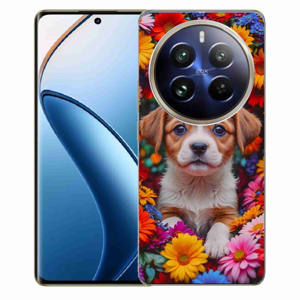 Gélový kryt mmCase na Realme 12 Pro 5G/12 Pro+ 5G - roztomilé šteňa