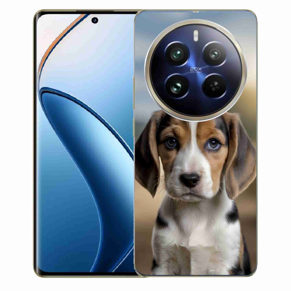 Gélový kryt mmCase na Realme 12 Pro 5G/12 Pro+ 5G - roztomilý bígl
