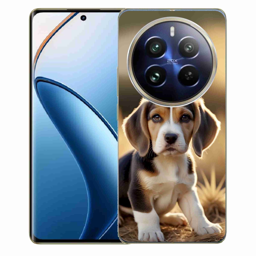 Gélový kryt mmCase na Realme 12 Pro 5G/12 Pro+ 5G - roztomilý bígl