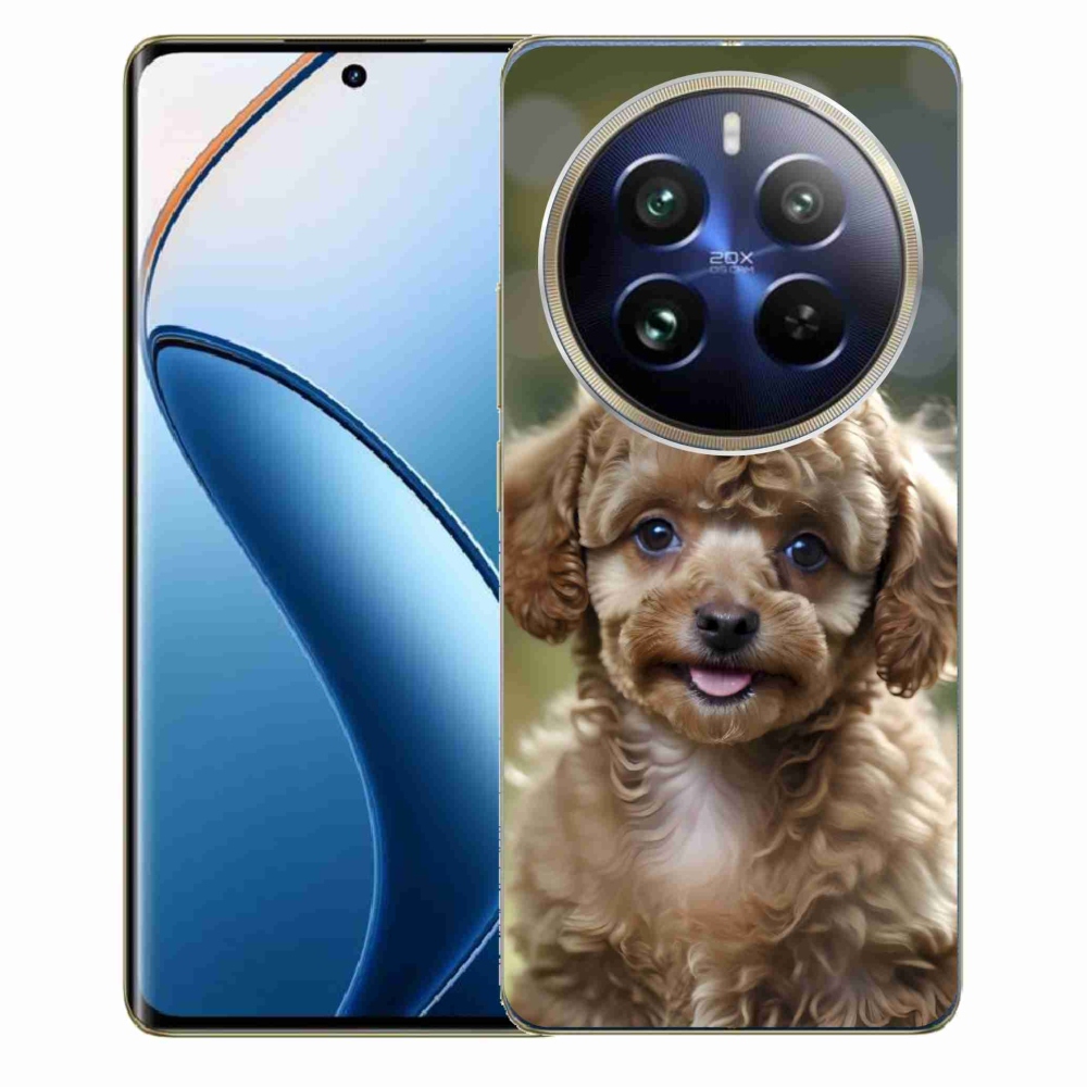Gélový kryt mmCase na Realme 12 Pro 5G/12 Pro+ 5G - roztomilý pudel