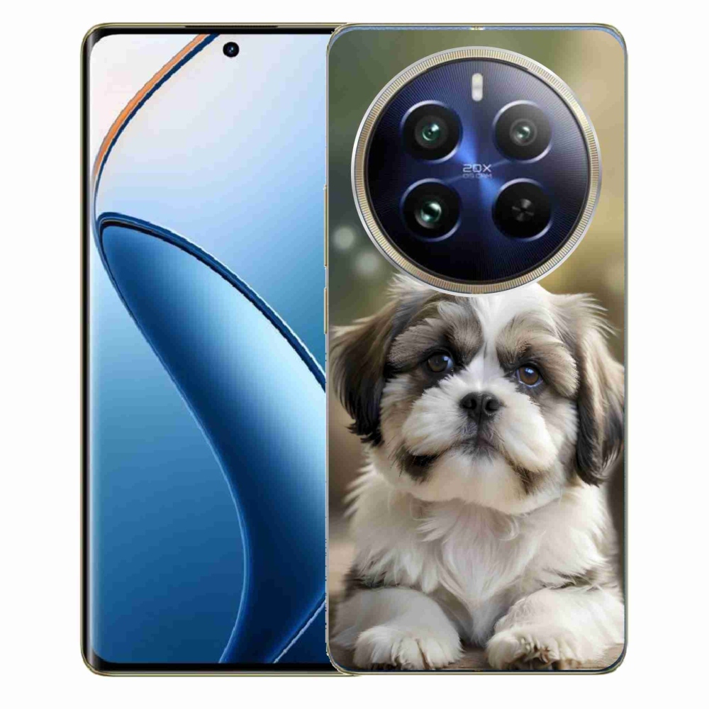 Gélový kryt mmCase na Realme 12 Pro 5G/12 Pro+ 5G - roztomilý shih-tzu