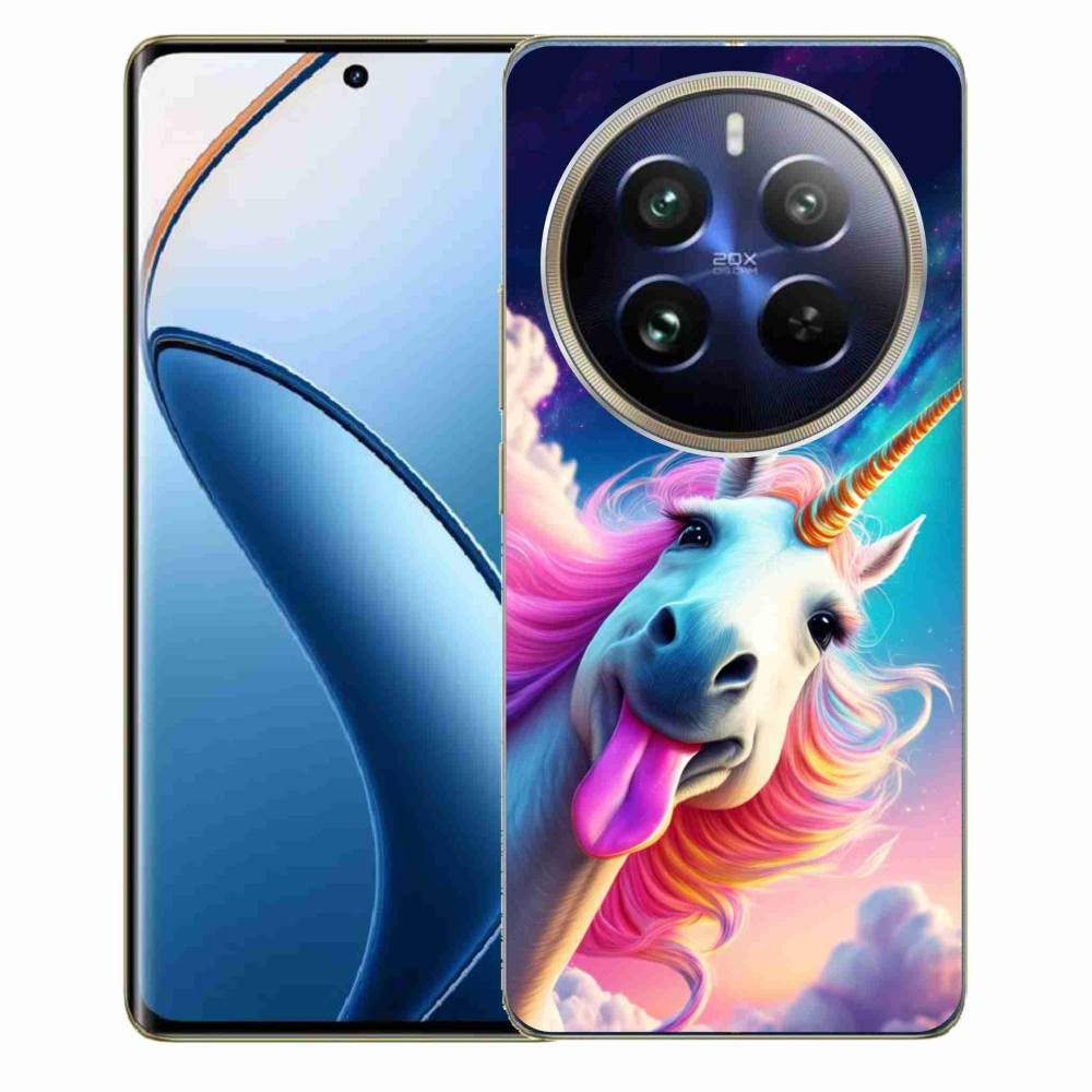 Gélový kryt mmCase na Realme 12 Pro 5G/12 Pro+ 5G - šialený jednorožec