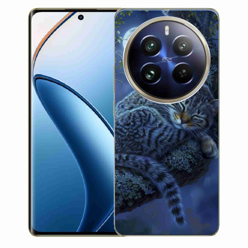 Gélový kryt mmCase na Realme 12 Pro 5G/12 Pro+ 5G - spiaca mačka