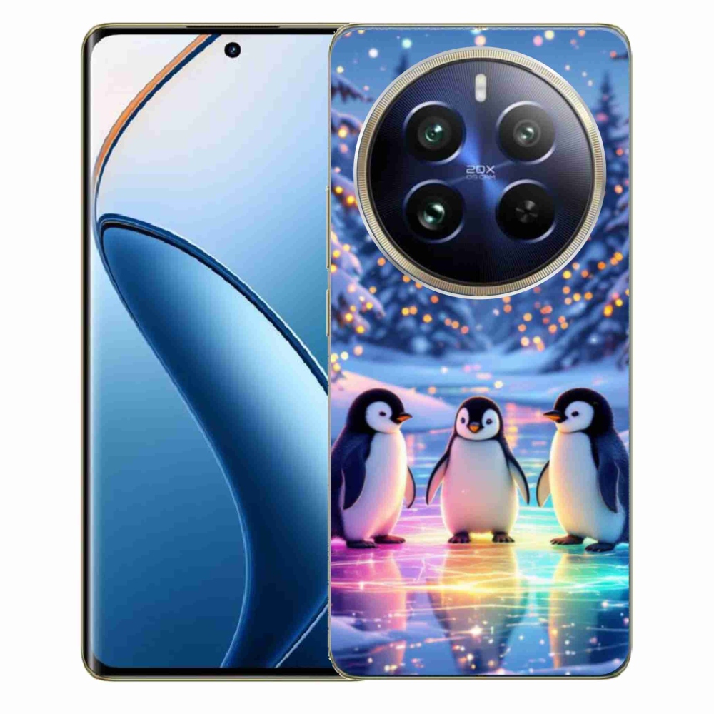 Gélový kryt mmCase na Realme 12 Pro 5G/12 Pro+ 5G - tučniaky