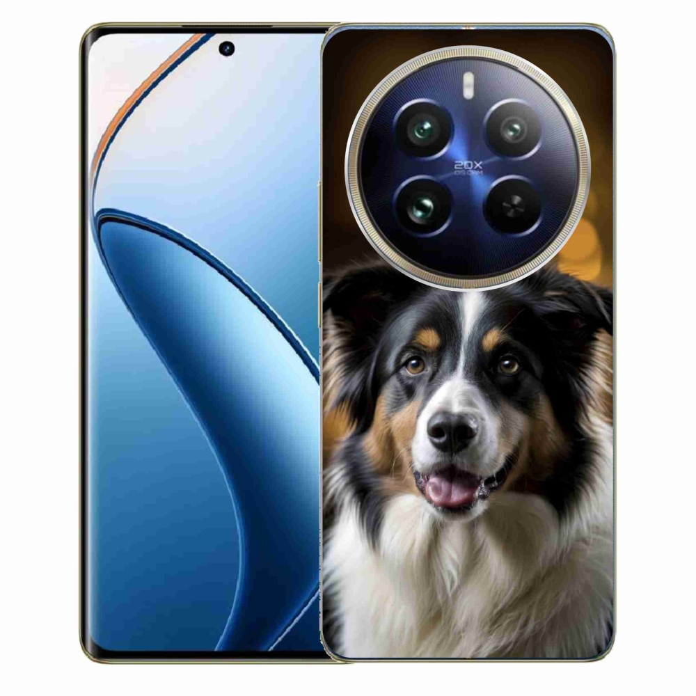Gélový kryt mmCase na Realme 12 Pro 5G/12 Pro+ 5G - usmievavý austrálsky ovčiak