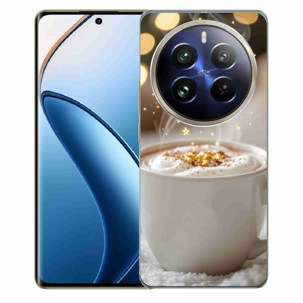 Gélový kryt mmCase na Realme 12 Pro 5G/12 Pro+ 5G - vianočný horúci nápoj