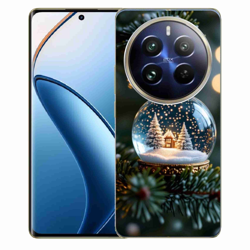 Gélový kryt mmCase na Realme 12 Pro 5G/12 Pro+ 5G - vianočné gule 2