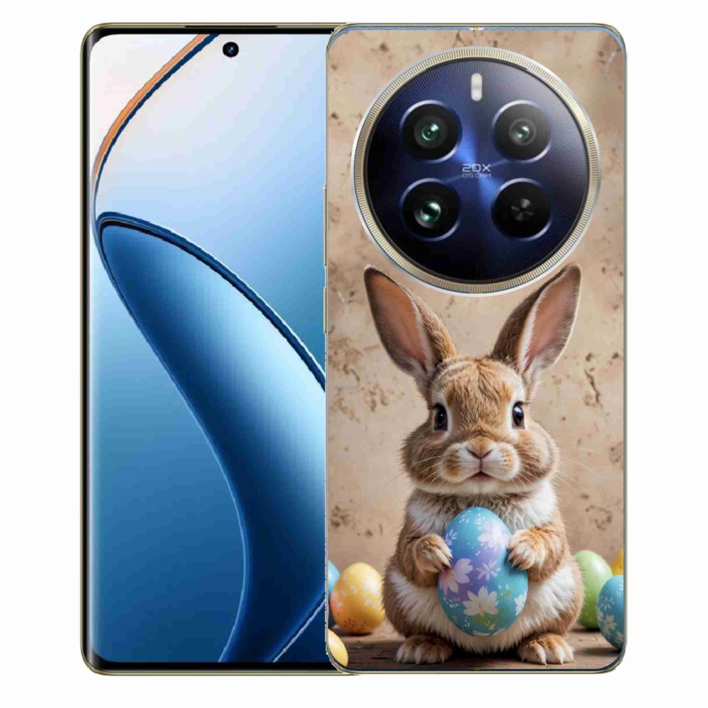 Gélový kryt mmCase na Realme 12 Pro 5G/12 Pro+ 5G - veľkonočný zajačik