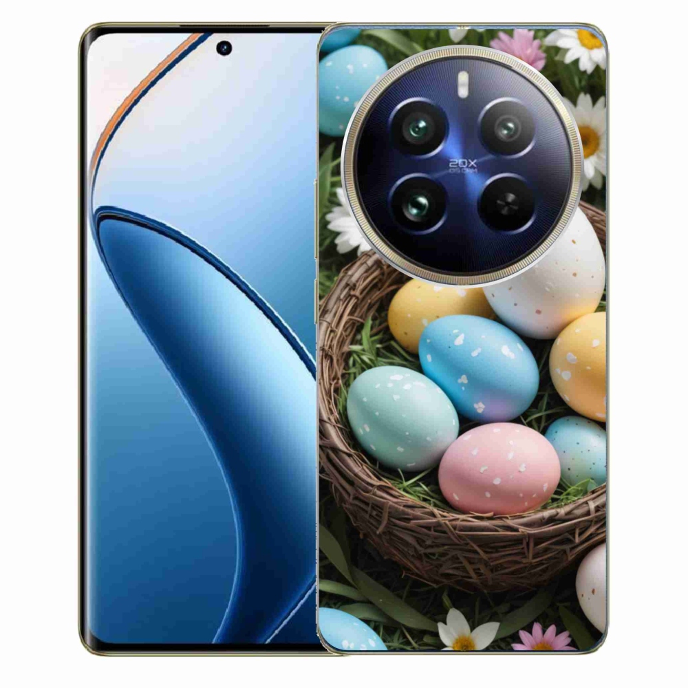 Gélový kryt mmCase na Realme 12 Pro 5G/12 Pro+ 5G - veľkonočné vajíčka 2