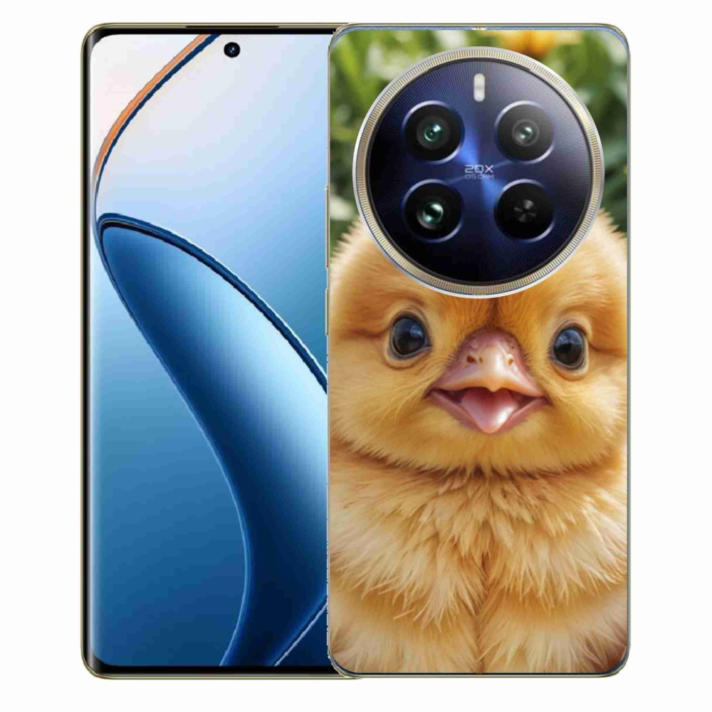 Gélový kryt mmCase na Realme 12 Pro 5G/12 Pro+ 5G - veselé kuriatko