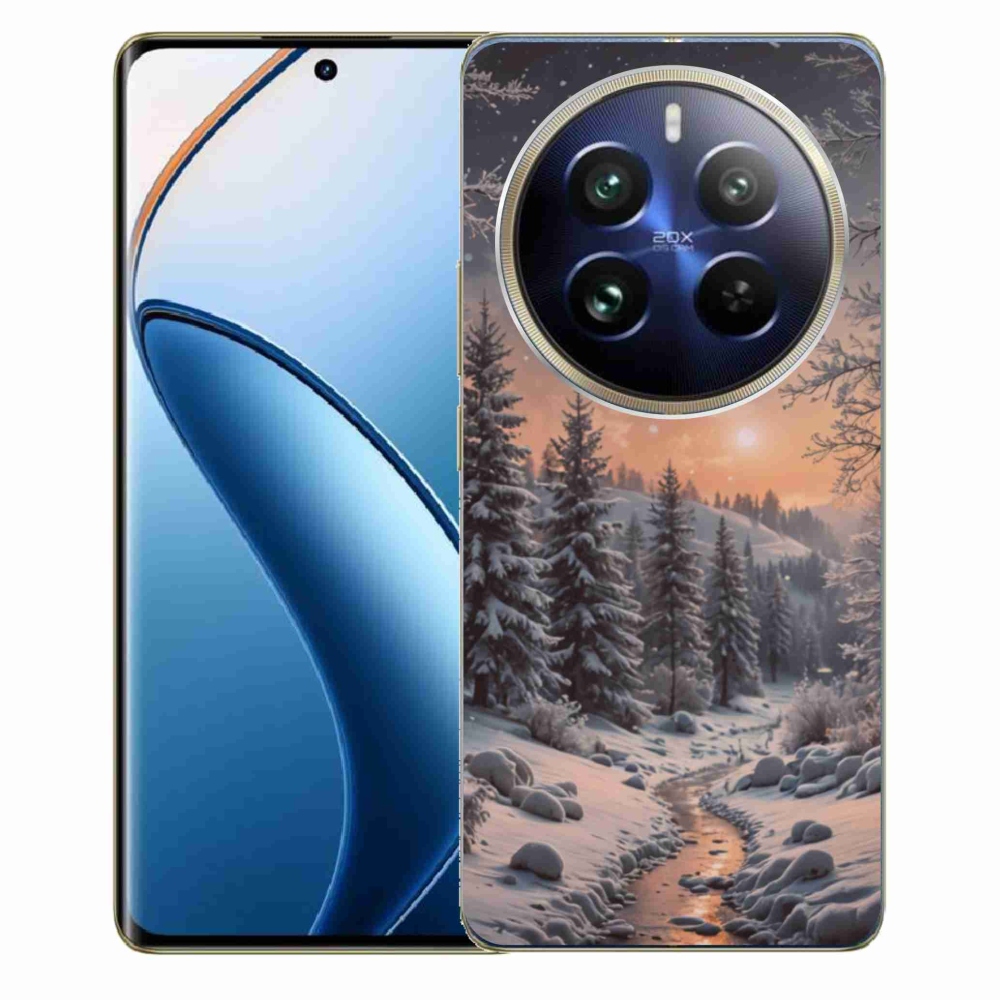 Gélový kryt mmCase na Realme 12 Pro 5G/12 Pro+ 5G - zimná krajina 2