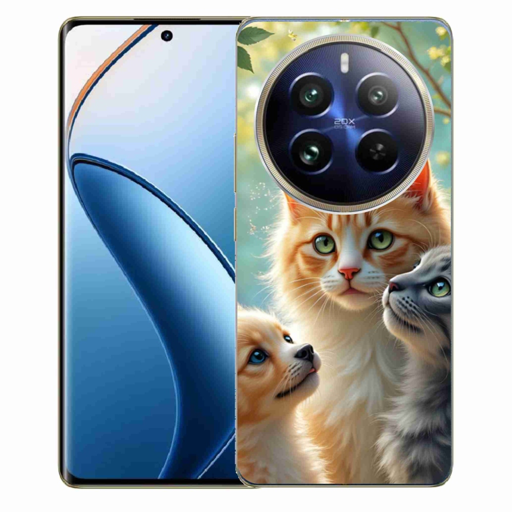 Gélový kryt mmCase na Realme 12 Pro 5G/12 Pro+ 5G - zvieracie priateľstvo 2