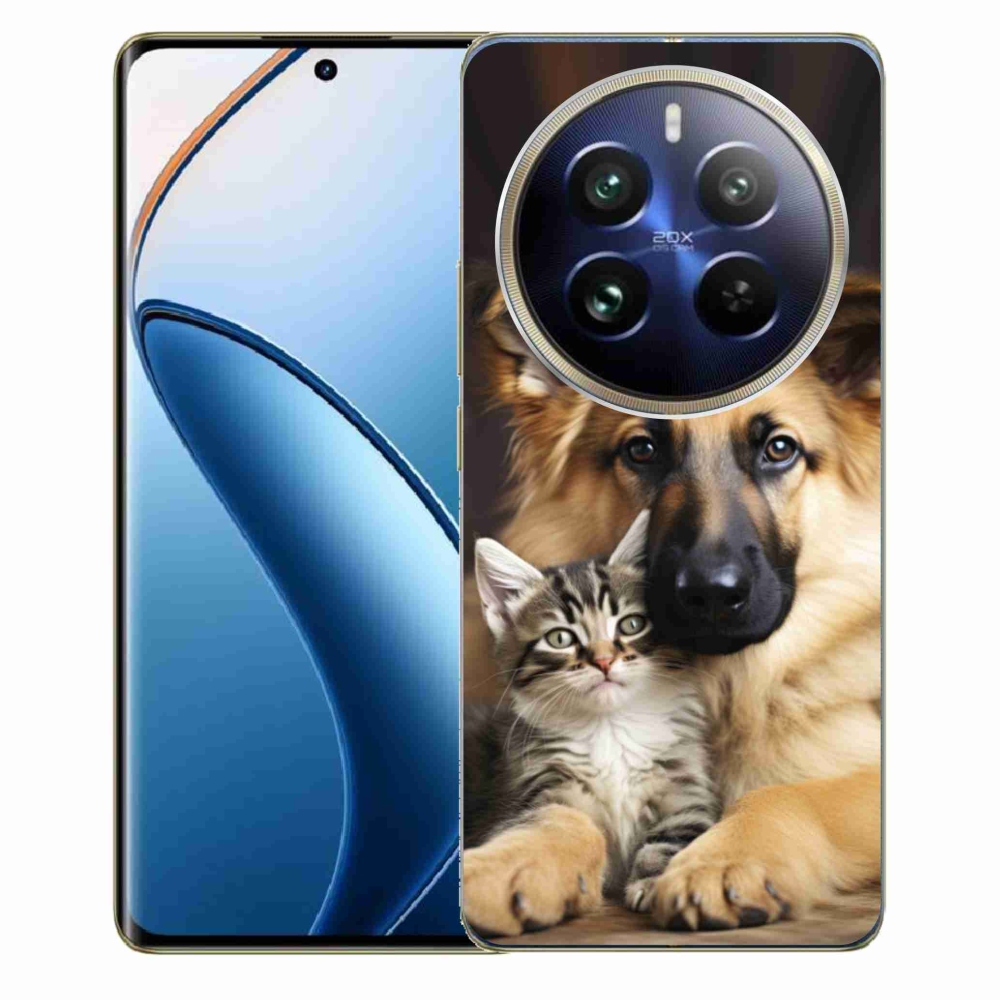 Gélový kryt mmCase na Realme 12 Pro 5G/12 Pro+ 5G - zvieracie priateľstvo