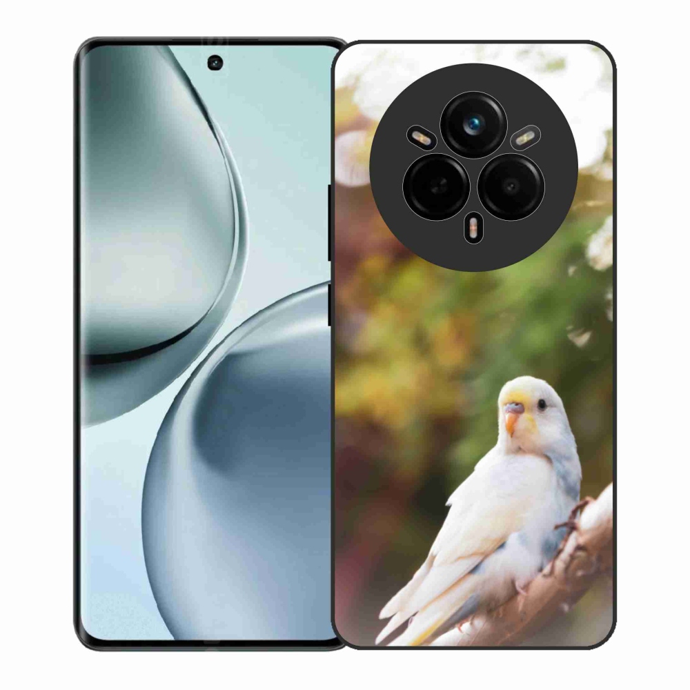 Gélový kryt mmCase na Realme 14 Pro+ 5G - andulka biela