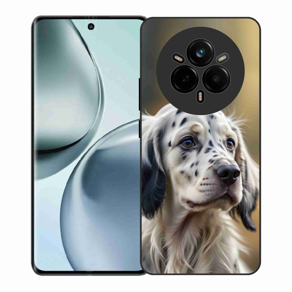 Gélový kryt mmCase na Realme 14 Pro+ 5G - anglický seter