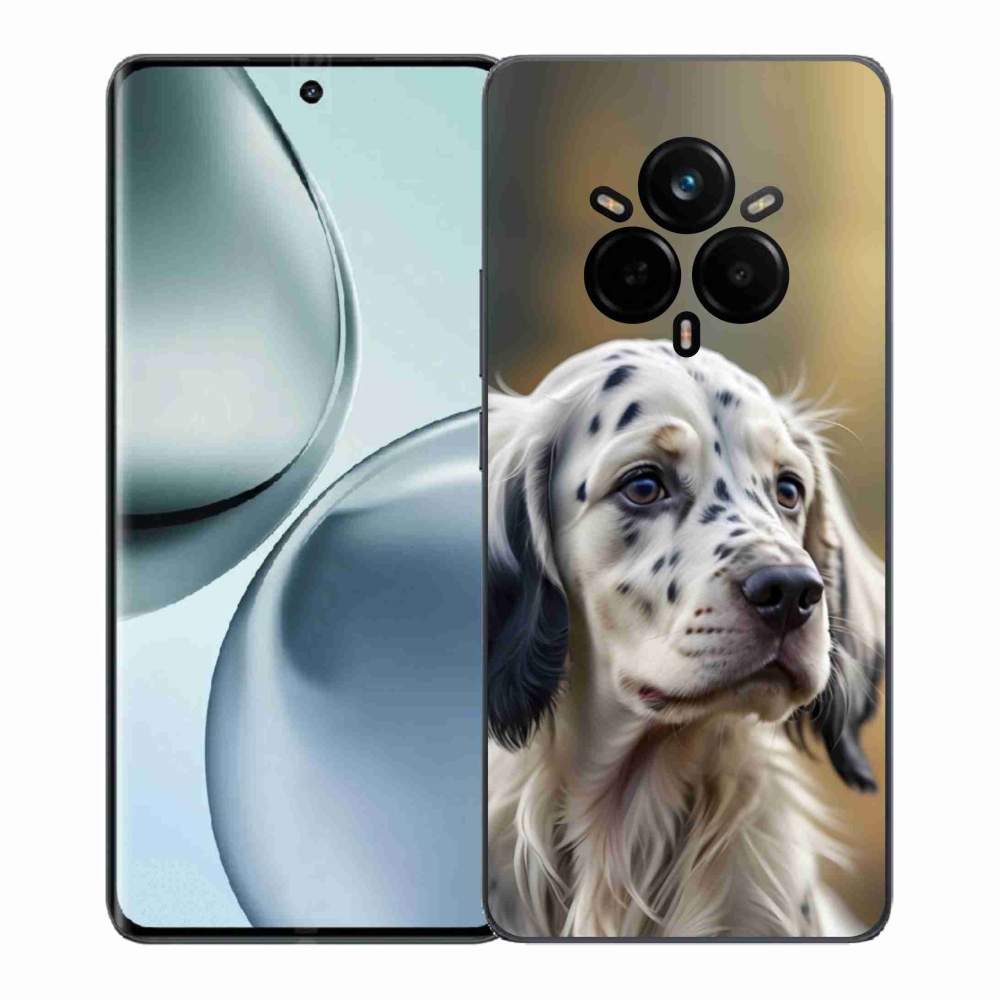 Gélový kryt mmCase na Realme 14 Pro+ 5G - anglický seter