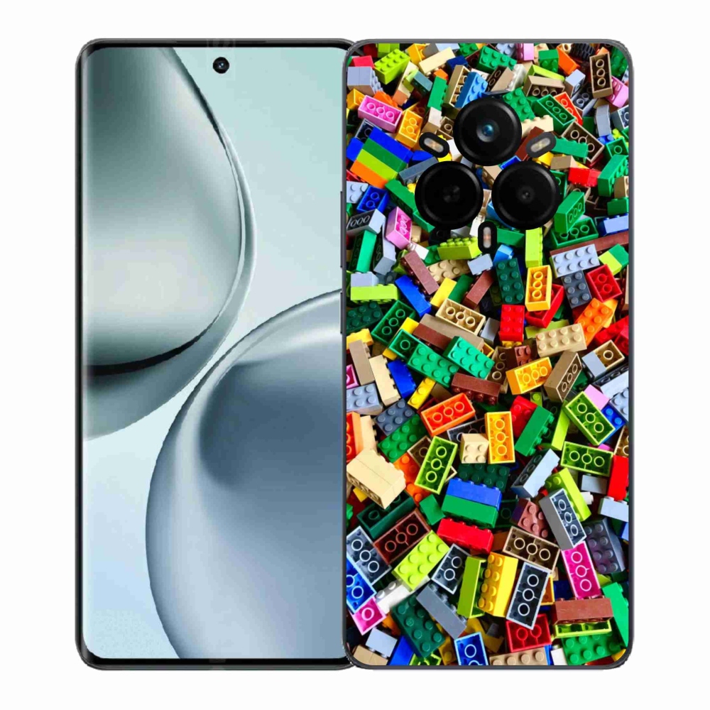 Gélový kryt mmCase na Realme 14 Pro 5G - farebné stavebné kocky