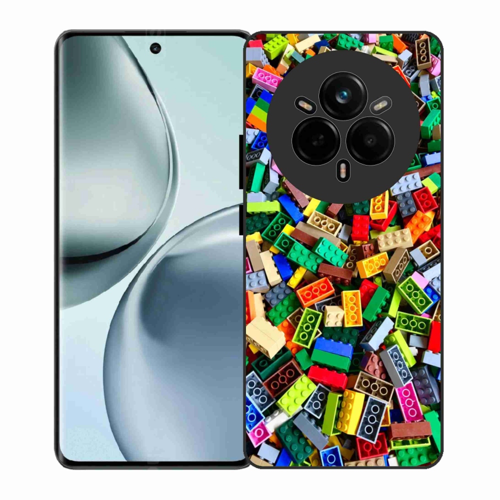 Gélový kryt mmCase na Realme 14 Pro 5G - farebné stavebné kocky