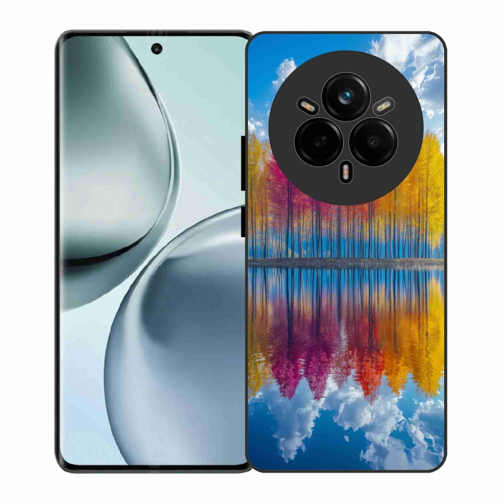 Gélový kryt mmCase na Realme 14 Pro 5G - farebné stromy
