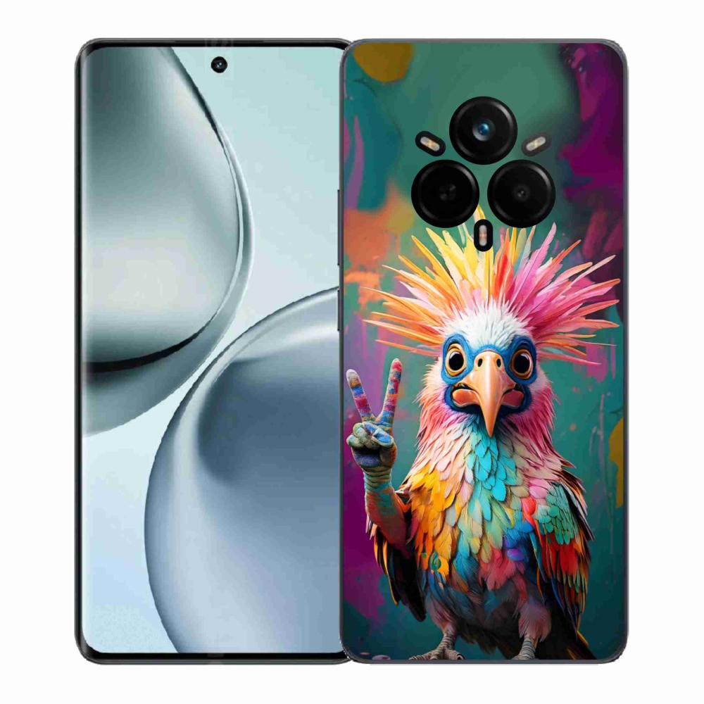 Gélový kryt mmCase na Realme 14 Pro+ 5G - farebný rebel
