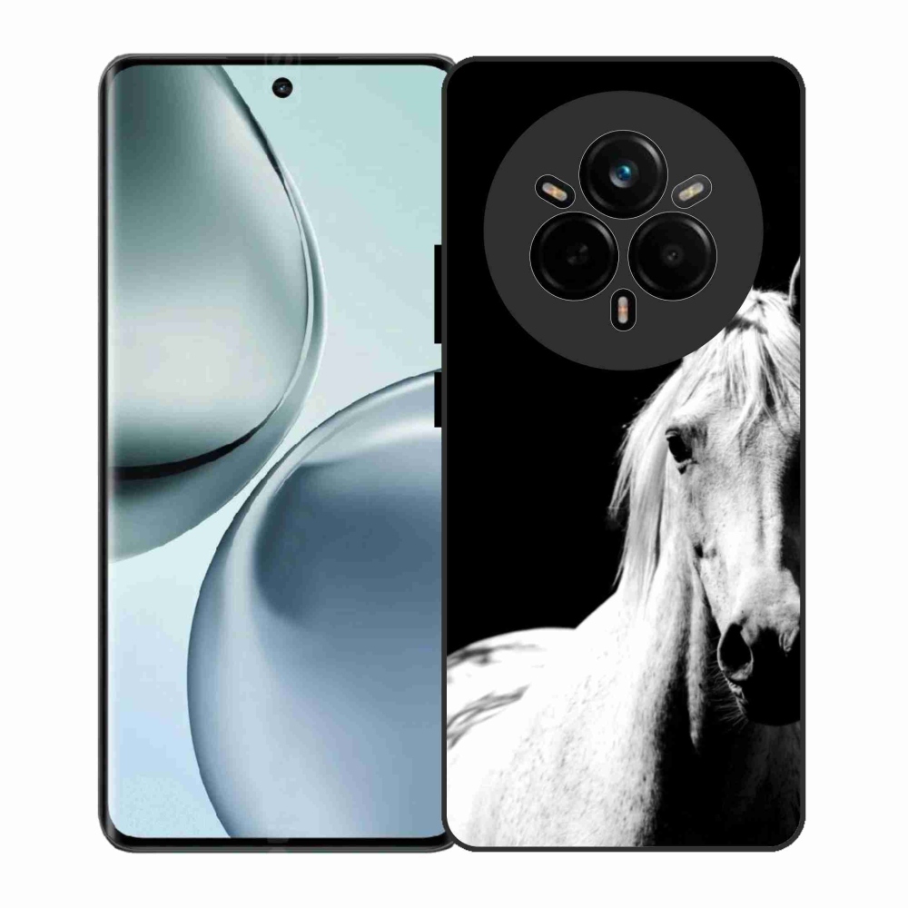 Gélový kryt mmCase na Realme 14 Pro 5G - biely kôň 5