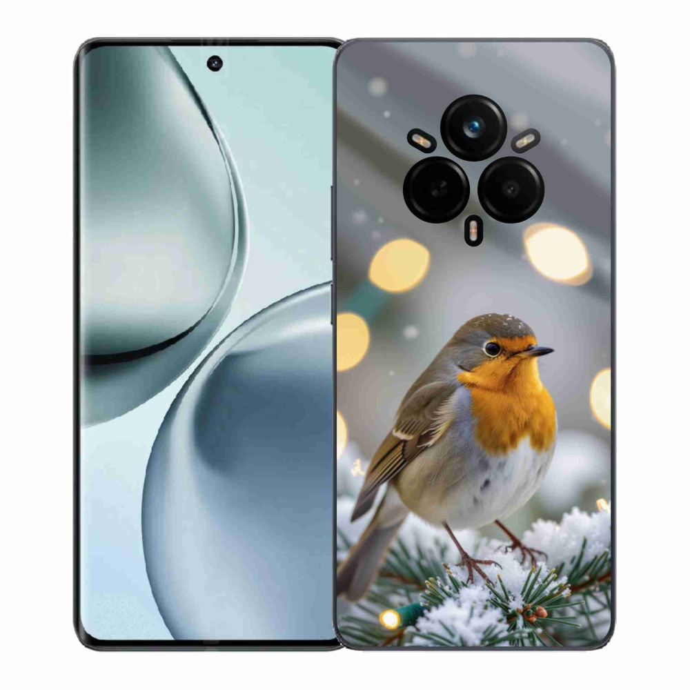 Gélový kryt mmCase na Realme 14 Pro 5G - červienka v zime