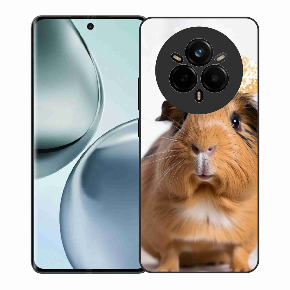 Gélový kryt mmCase na Realme 14 Pro+ 5G - hnedé morča
