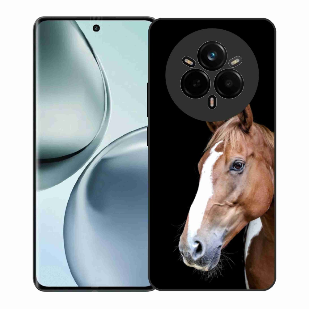 Gélový kryt mmCase na Realme 14 Pro+ 5G - hnedý kôň 3
