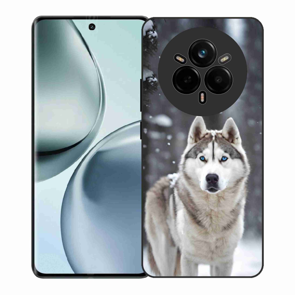 Gélový kryt mmCase na Realme 14 Pro+ 5G - husky 2