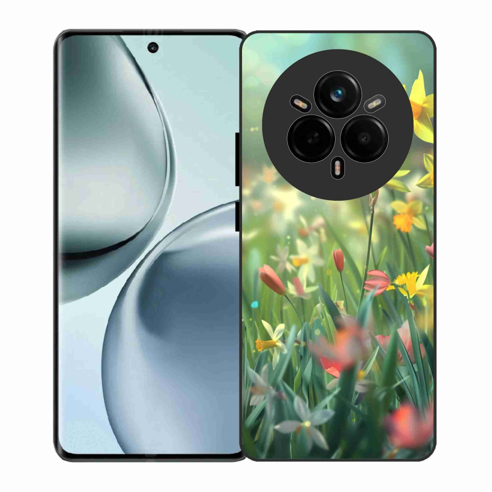 Gélový kryt mmCase na Realme 14 Pro 5G - jarné kvety
