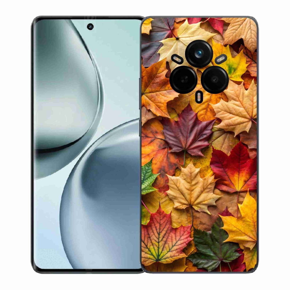 Gélový kryt mmCase na Realme 14 Pro 5G - javorové listy 2